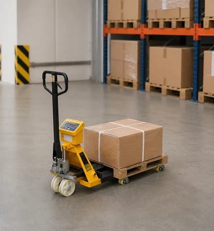 Weight Scale Pallet Truck